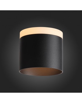 ST102.402.12 Светильник потолочный Черный LED 1*12W 3000K 936Lm Ra>80 120° IP20 D100xH90 170-240V PANAGGIO-foto7