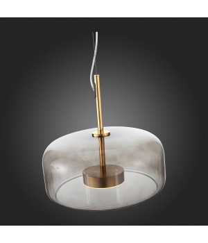 SL1053.243.01 Светильник подвесной ST-Luce Золотистый/Дымчатый LED 1*9W 3000K PALOCHINO-foto12