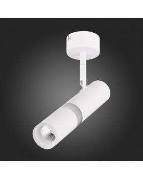 ST106.542.08 Светильник потолочный Белый LED 1*8W 4000K 624Lm Ra>80 D70xH165 170-240V ESCOPIO-foto4
