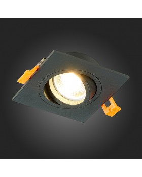 ST251.408.01 Св-к встр. Черный GU10 1*50W IP20 L92xW92xH27 220V Без ламп ST251-foto7