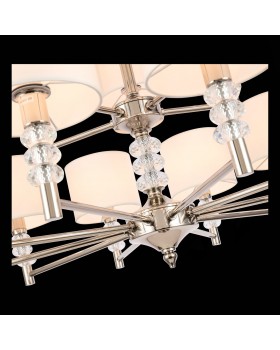 SL1751.103.15 Люстра подвесная ST-Luce Никель/Белый E14 15*40W ENITA-foto6