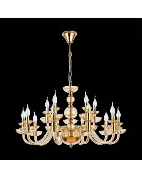 SL1758.203.15 Люстра подвесная ST-Luce Золотистый, Шампань E14 15*40W CENELA-foto5