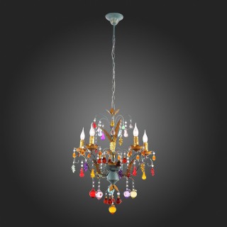 SL426.763.05 Люстра подвесная ST-Luce Разноцветный E14 5*40W JOANNA-foto5