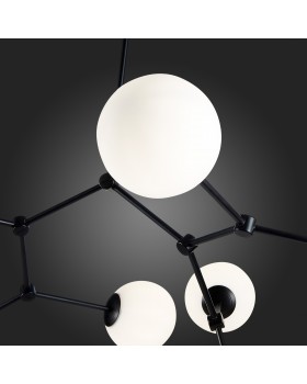 SL1506.403.08 Люстра подвесная ST-Luce Черный/Белый E14 8*40W Chieti-foto9