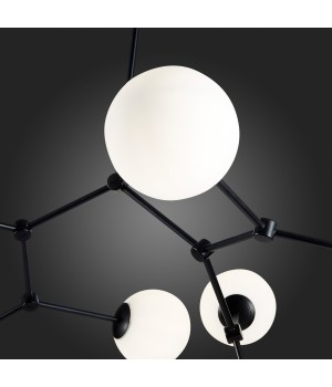 SL1506.403.08 Люстра подвесная ST-Luce Черный/Белый E14 8*40W Chieti-foto9