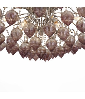 SL659.202.09 Люстра потолочная ST-Luce Шампань/Коньяк E14 9*40W FRUTTI-foto2