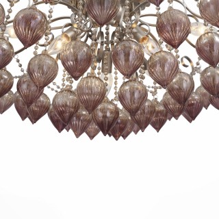 SL659.202.09 Люстра потолочная ST-Luce Шампань/Коньяк E14 9*40W FRUTTI-foto2