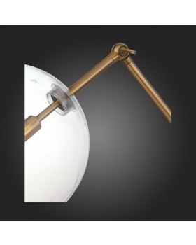 SL1205.304.01 Прикроватная лампа ST-Luce Латунь/Прозрачный G9 1*5W SANDRO-foto4