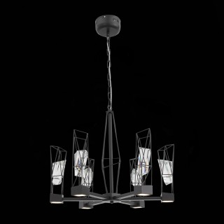 SL815.303.06 Люстра подвесная ST-Luce Серый графит/Серый графит, Прозрачный LED 6*8W 4000K PROGETTO-foto9