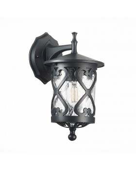 SL085.411.01 Светильник уличный настенный ST-Luce Черный/Черный, Прозрачный E27 1*60W LORNE-foto2