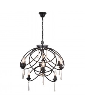 SL335.303.09 Люстра подвесная ST-Luce Коричневая бронза E14 9*60W ANEVITA-foto2