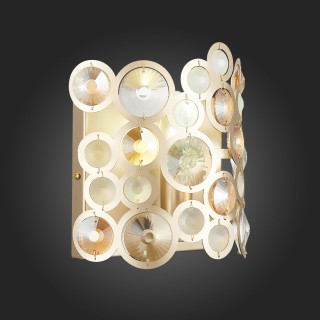 SL1172.201.01 Бра ST-Luce Золотистый/Золотистый, Прозрачный E14 1*60W NAMIO-foto9