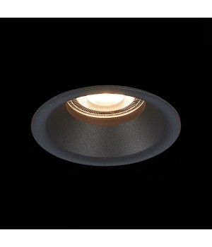 ST201.408.01 Св-к встр. Мат. черный GU10 1*50W D89xH40 220V Без ламп NOBARRA-foto6