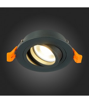 ST251.418.01 Св-к встр. Черный GU10 1*50W IP20 L90xW90xH27 220V Без ламп ST251-foto7