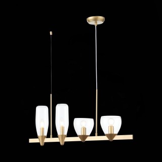 SL1119.203.04 Светильник подвесной ST-Luce Золотистый/Прозрачный E14 4*40W TENERESA-foto4