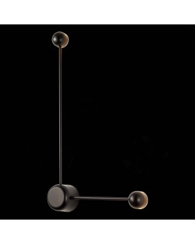 SL6003.401.02 Светильник настенный ST-Luce Черный/Черный LED 2*4W 4000K ACQUARO-foto3