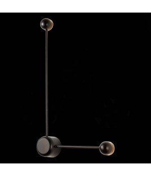 SL6003.401.02 Светильник настенный ST-Luce Черный/Черный LED 2*4W 4000K ACQUARO-foto3