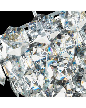 SL1631.103.09 Люстра подвесная ST-Luce Хром/Прозрачный E14 9*40W Viterbo-foto6