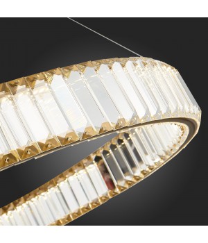 SL1622.383.01 Люстра подвесная ST-Luce Латунь/Прозрачный LED 1*52W 4000K TIVOLI-foto9