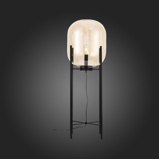 SL1050.525.01 Торшер ST-Luce Черный/Коньячный E27 1*40W (из 2-х коробок) BURASCA-foto8