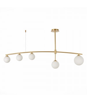 SL1208.302.05 Светильник потолочный ST-Luce Золотистый/Белый G9 5*5W SEMBRARE-foto2