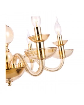 SL1758.203.06 Люстра подвесная ST-Luce Золотистый, Шампань E14 6*40W CENELA-foto2