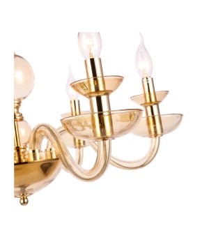 SL1758.203.06 Люстра подвесная ST-Luce Золотистый, Шампань E14 6*40W CENELA-foto2