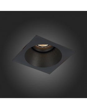 ST207.418.01 Св-к встр. Мат. черный GU10 1*50W L103xW103xH52 220V Без ламп GROSI-foto12