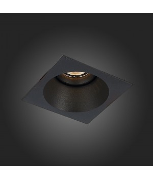 ST207.418.01 Св-к встр. Мат. черный GU10 1*50W L103xW103xH52 220V Без ламп GROSI-foto12