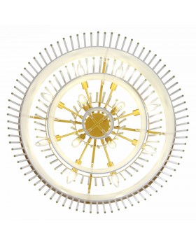 SL1352.203.12 Люстра подвесная ST-Luce Золотистый/Белый, Прозрачный E14 12*40W Aversa-foto6