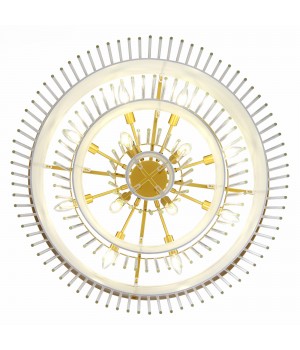 SL1352.203.12 Люстра подвесная ST-Luce Золотистый/Белый, Прозрачный E14 12*40W Aversa-foto6