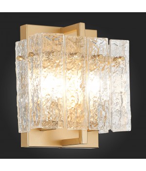 SL1632.201.02 Бра ST-Luce Шампань/Прозрачный E14 2*60W MIRA-foto4