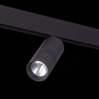ST365.446.18 Магнитный трековый светильник Черный LED 1*18W 4000K 1 530Lm Ra>80 36° IP20 L-xW60xH148 48V LEMMI-foto4
