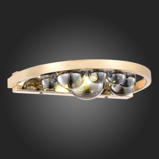 SL1510.201.01 Бра ST-Luce Французское золото/Дымчатый G9 1*5W Olmi-foto4