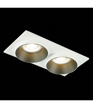 ST206.528.02 Св-к встр. Белый GU10 2*50W IP20 L175xW92xH38 220V Без ламп CHOMIA-foto6