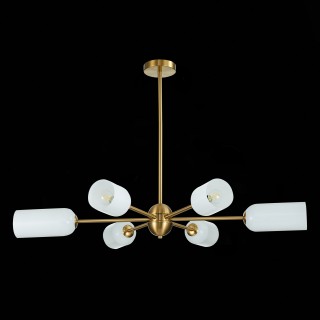 SL1180.202.06 Люстра потолочная ST-Luce Золотистый/Белый E14 6*40W TREVISO-foto8