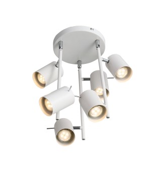 SL597.502.06 Люстра подвесная ST-Luce Белый/Белый GU10 6*3W FANALE-foto11