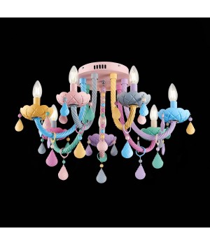 SL1700.782.07 Люстра потолочная ST-Luce Разноцветный E14 7*40W FIATA-foto13