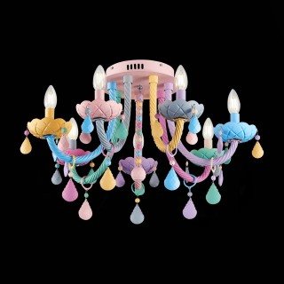 SL1700.782.07 Люстра потолочная ST-Luce Разноцветный E14 7*40W FIATA-foto13