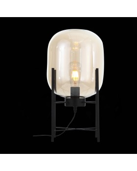 SL1050.505.01 Прикроватная лампа ST-Luce Черный/Коньячный E27 1*40W (из 2-х коробок) BURASCA-foto5