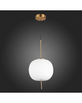 SL1621.213.01 Подвес ST-Luce Золотистый/Белый LED 1*25W 3000K LACUS-foto8