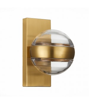 SL1156.301.01 Светильник настенный ST-Luce Латунь/Прозрачный G9 1*5W BALA-foto2