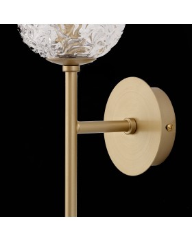 SL1152.201.01 Светильник настенный ST-Luce Золотистый/Прозрачный G9 1*5W ARCOBALINO-foto7