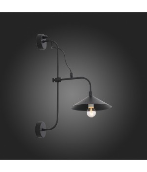 SL265.401.01 Светильник настенный ST-Luce Черный/Черный E14 1*40W SСARNO-foto5