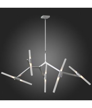 SL947.102.10 Люстра потолочная ST-Luce Серебристый/Белый G9 10*5W LACONICITA-foto6