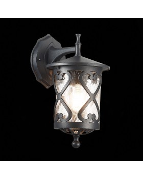 SL085.411.01 Светильник уличный настенный ST-Luce Черный/Черный, Прозрачный E27 1*60W LORNE-foto4
