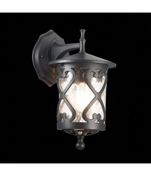 SL085.411.01 Светильник уличный настенный ST-Luce Черный/Черный, Прозрачный E27 1*60W LORNE-foto4