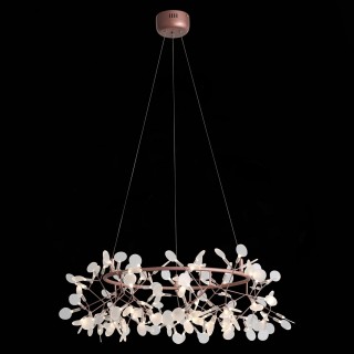 SL379.203.135 Люстра подвесная ST-Luce Медный/Белый LED 135*0,3W 3500K RAFINA-foto4