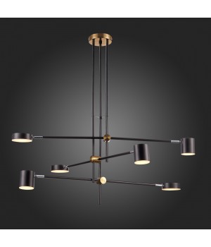 SL1604.432.06 Светильник потолочный ST-Luce Черный, Латунь/Черный LED 6*5W 3000K RODRIGO-foto5