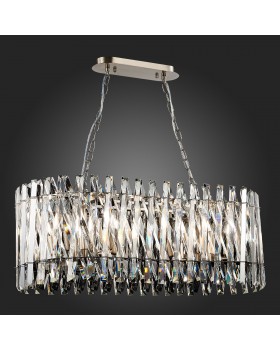 SL1170.103.10 Люстра подвесная ST-Luce Никель/Прозрачный E14 10*40W FABIO-foto3